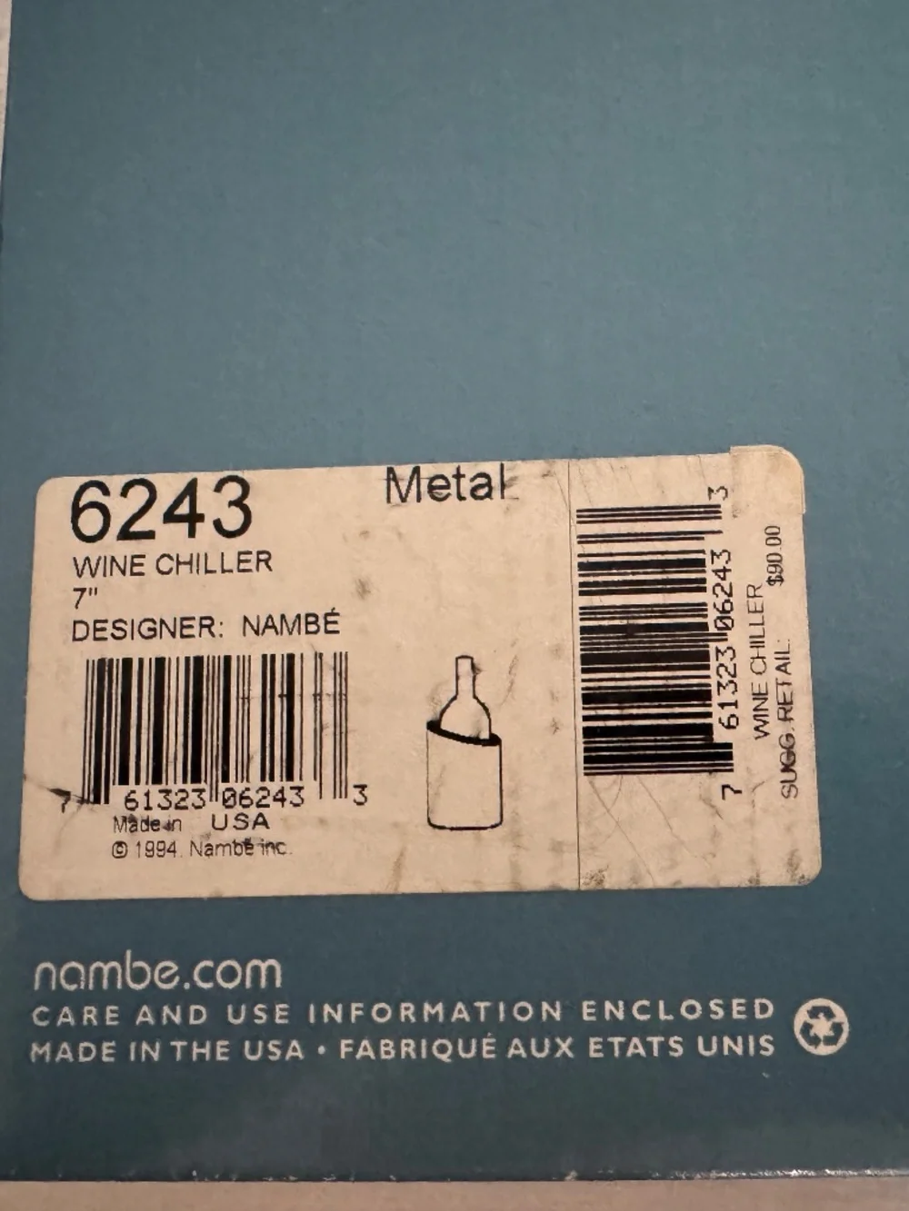 Nambe vintage tilt